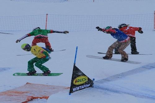 Em Montafon, rider brasileira classificou para as finais e fechou como a 14ª melhor atleta / Foto: Iván Fuenzalida